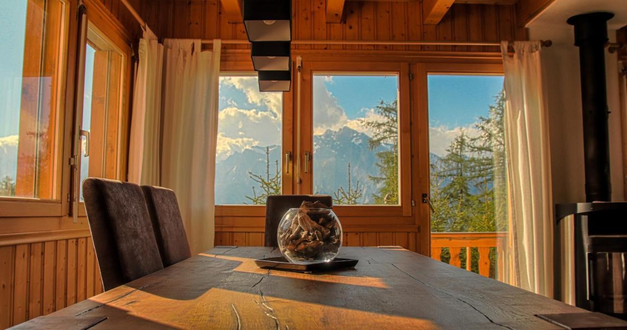 Chalet Mon Sousou Nendaz Bagian luar foto