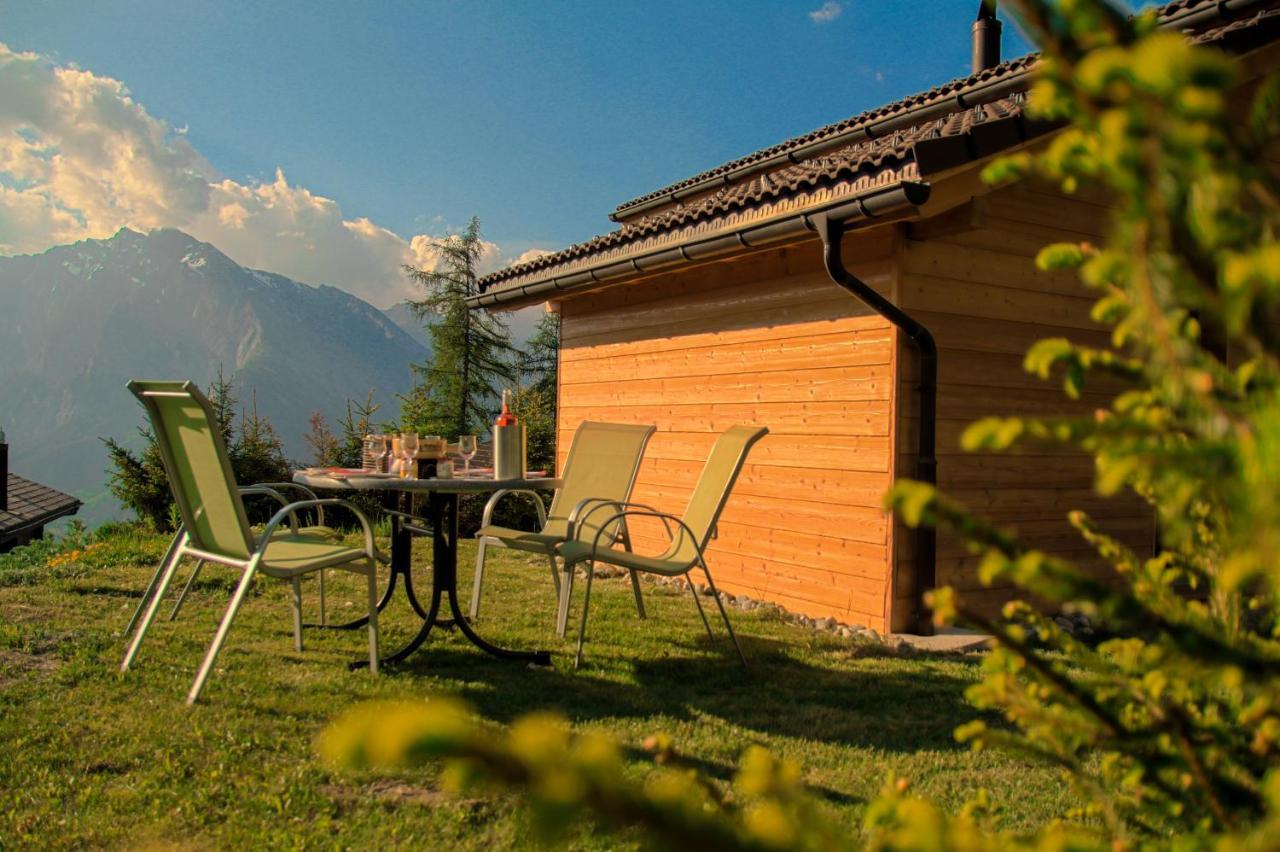 Chalet Mon Sousou Nendaz Bagian luar foto