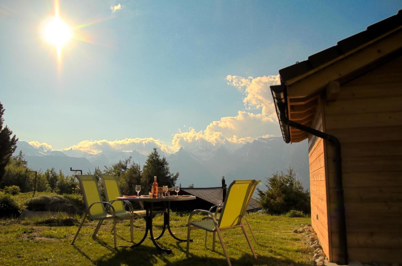 Chalet Mon Sousou Nendaz Bagian luar foto
