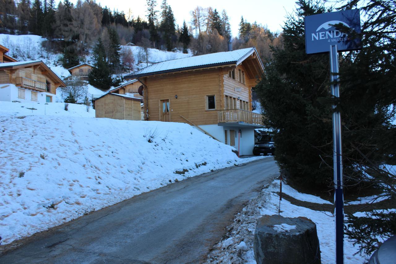 Chalet Mon Sousou Nendaz Bagian luar foto