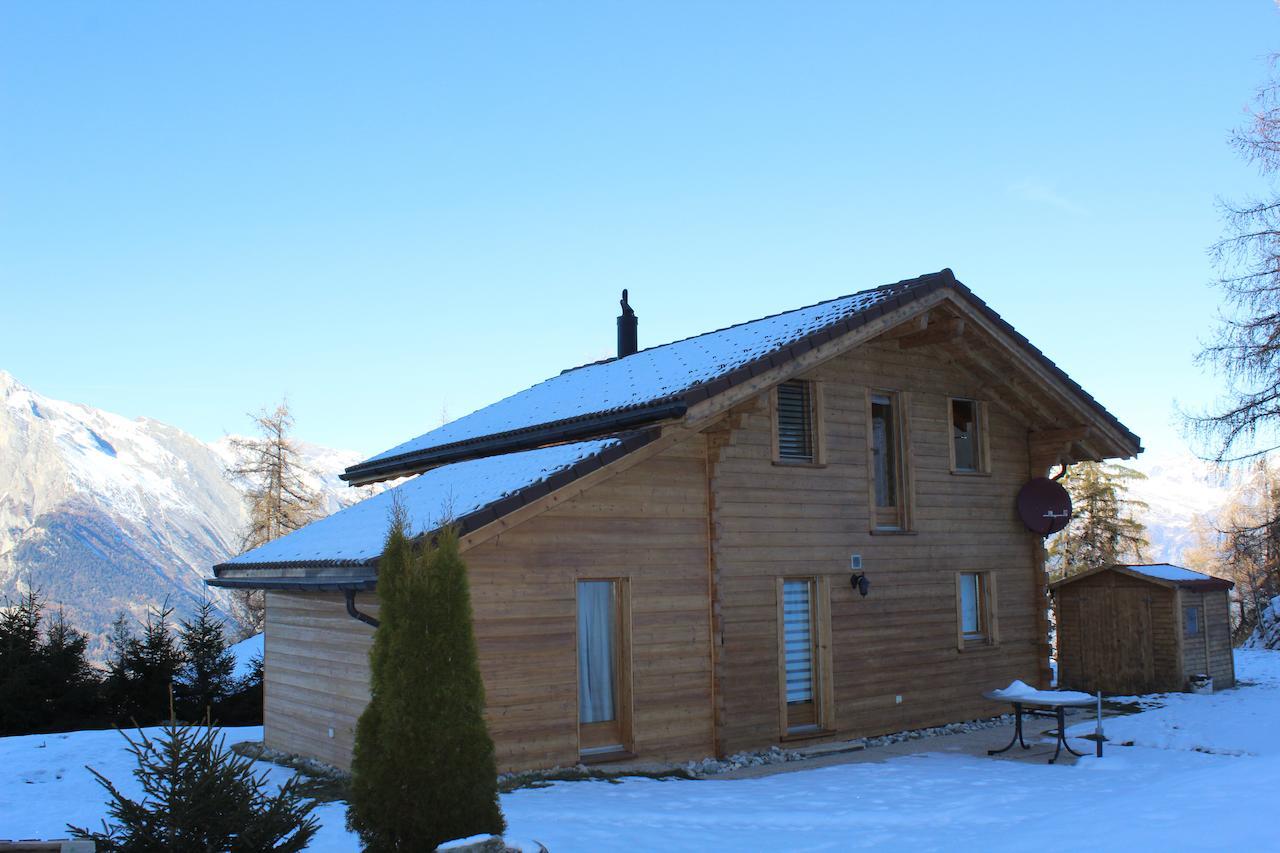 Chalet Mon Sousou Nendaz Bagian luar foto